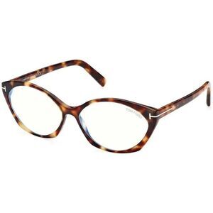 New Authentic Tom Ford FT5811-B/V 053 Geometric Eyeglasses